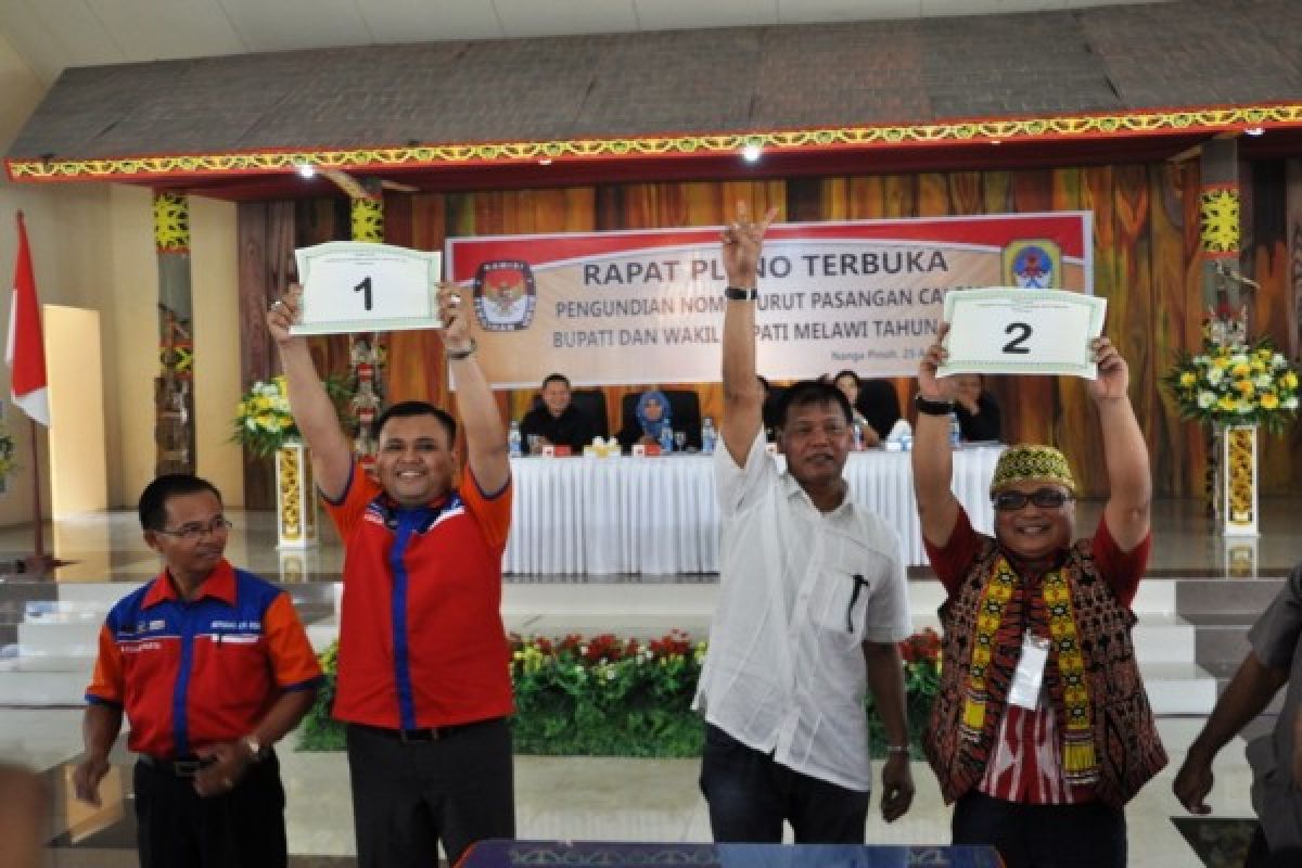 Panji-Dadi Nomor Urut 1, Firman-Jhon Nomor 2