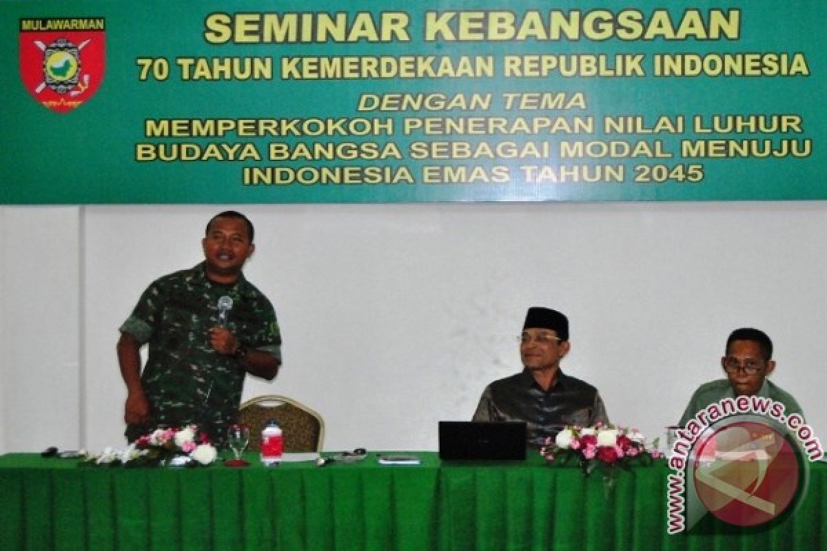 Kodim Penajam Gelar Seminar Kebangsaan Bagi Pelajar-Pemuda  