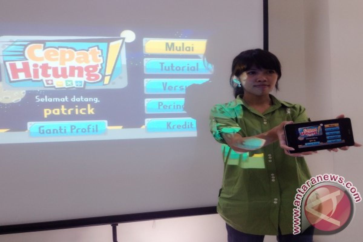 Mahasiswa Ubaya Ciptakan Aplikasi Permainan Cepat Berhitung