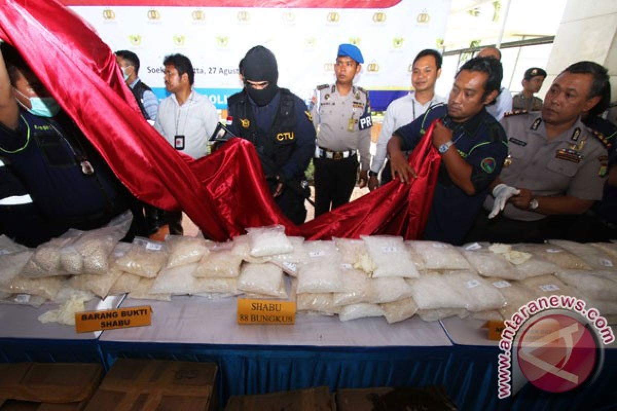 Bea Cukai-polisi gagalkan penyelundupan 94kg sabu