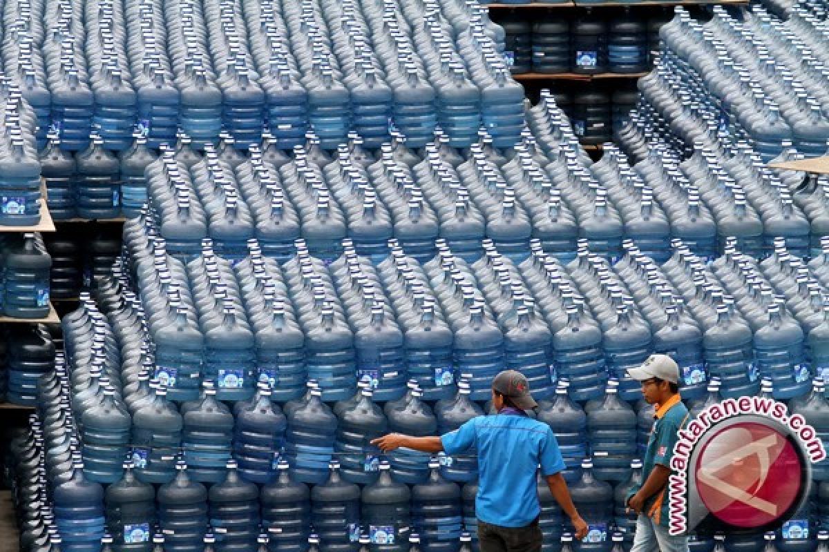 PDAM Muntok Produksi Air Minum Kemasan