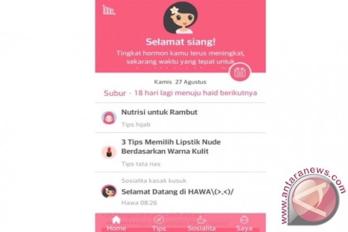 Aplikasi Hawa beri solusi masalah pribadi perempuan