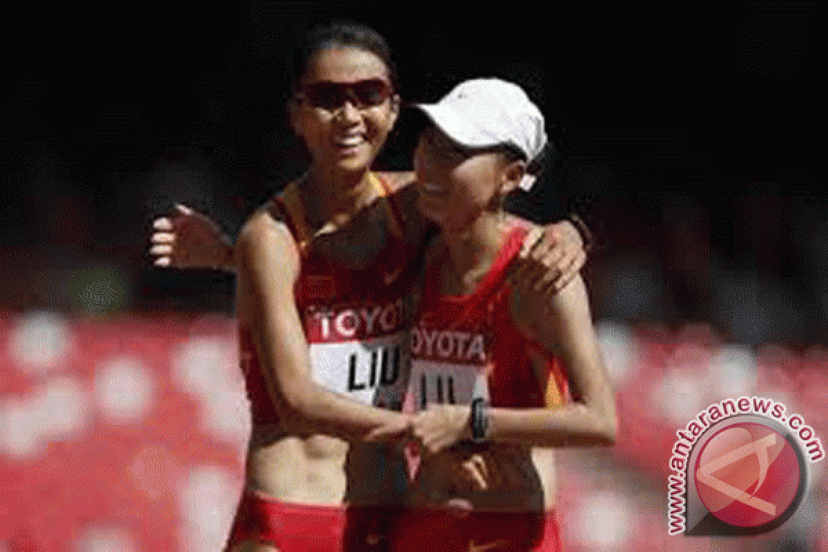 Tiongkok rajai jalan cepat putri kejuaraan dunia atletik