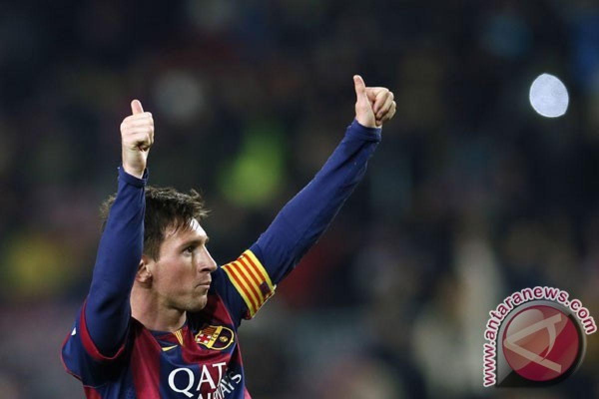 Messi Pencetak Gol Terbanyak Sementara Liga Spanyol