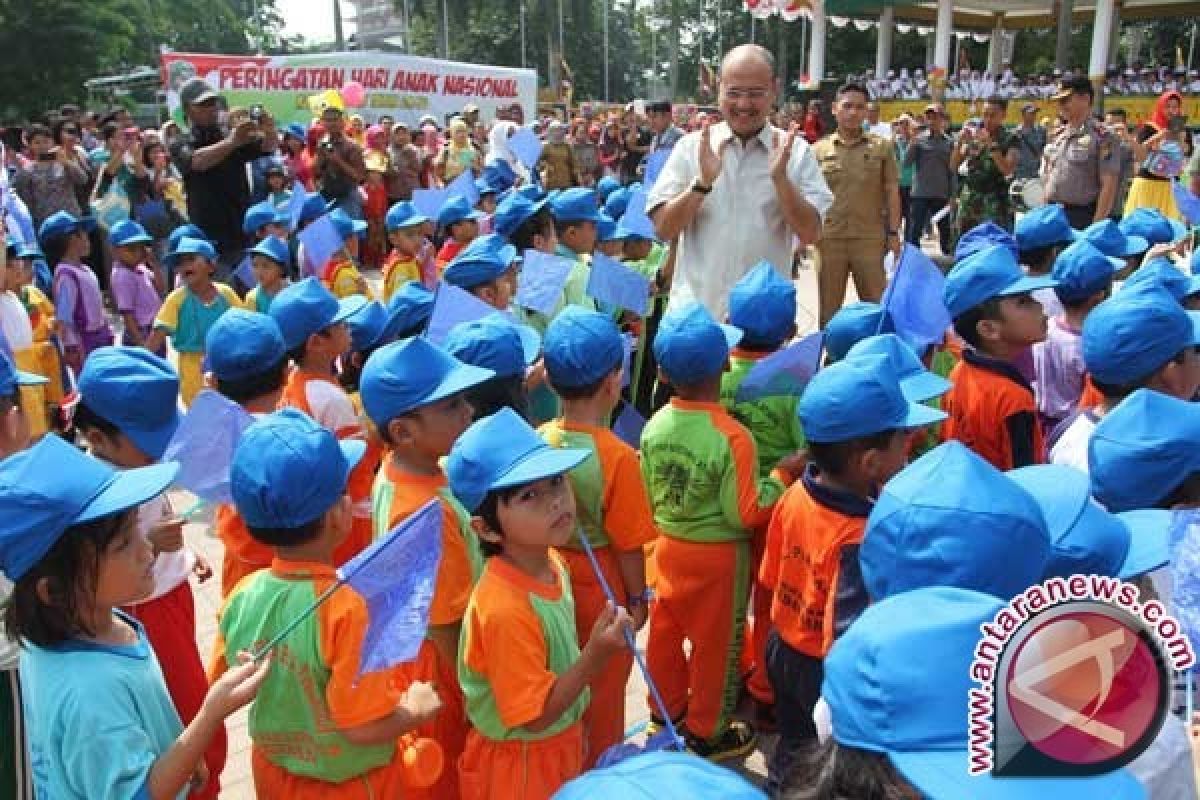 Seribu Anak Meriahkan Peringatan Hari Anak Nasional