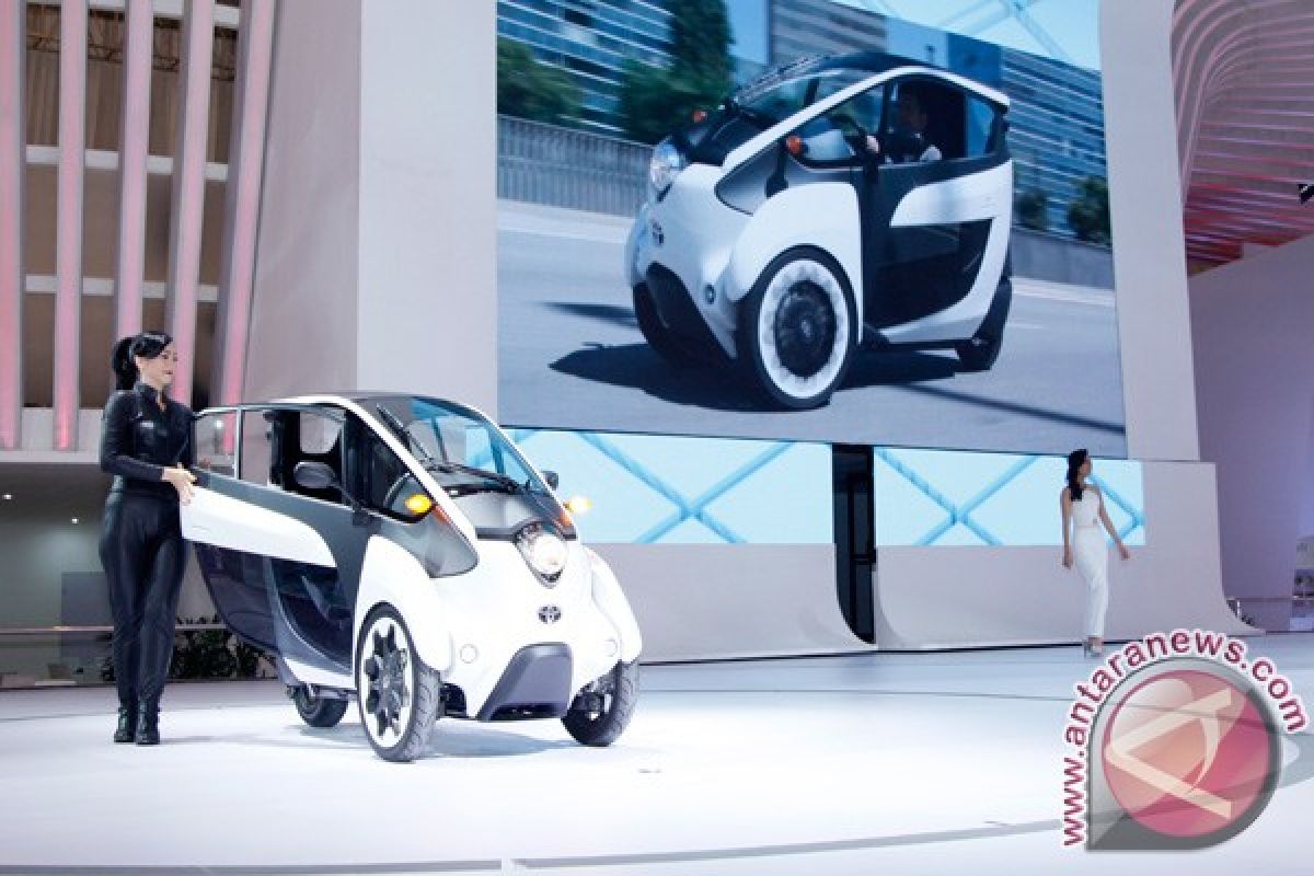 Ini tampilan mobil listrik Toyota i-Road