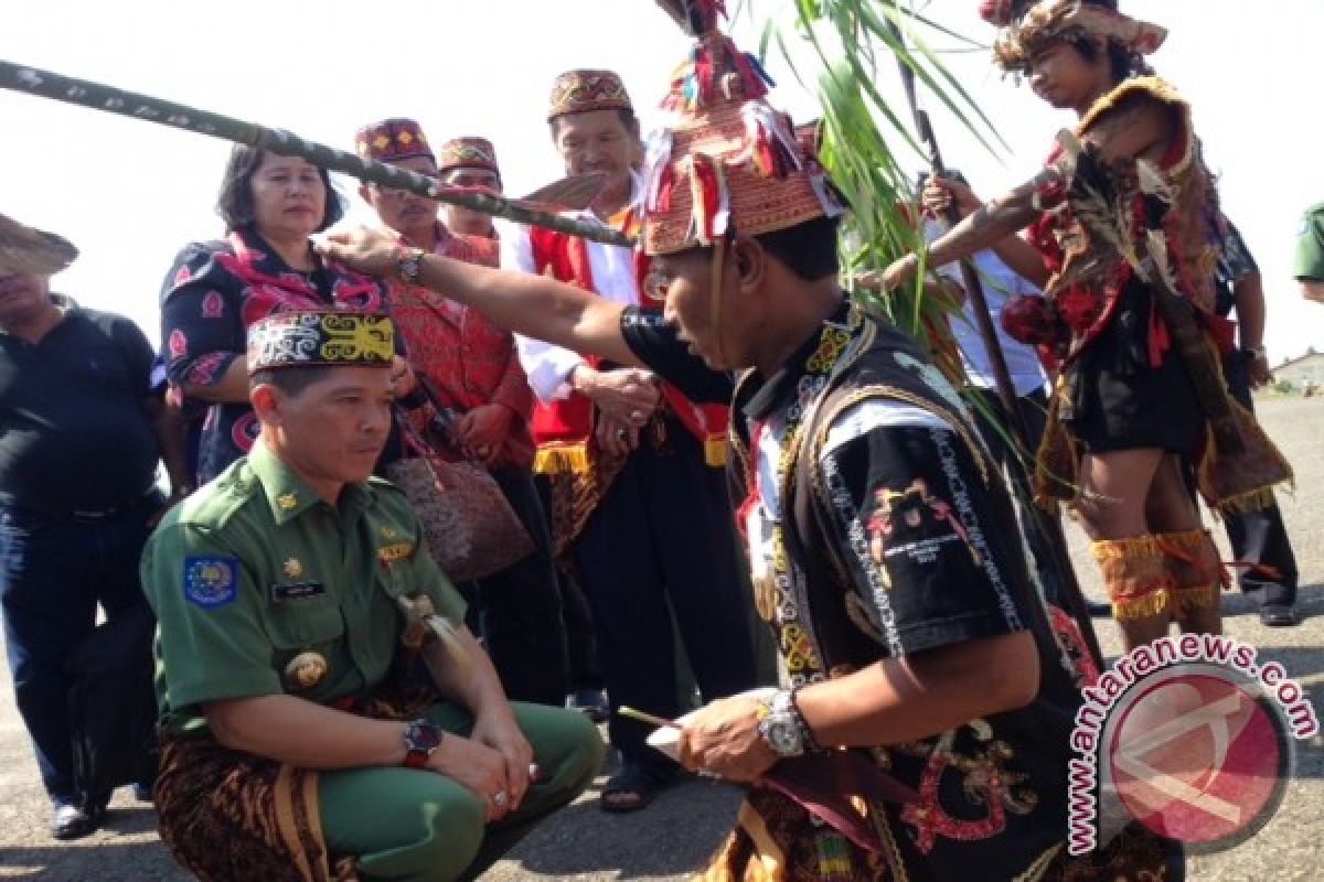 Upacara Adat Sambut Kartius di Ketapang