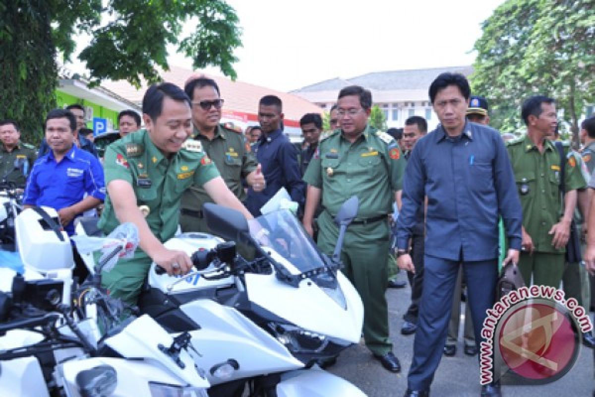 114 Kades di Lampung Utara dapat motor dinas