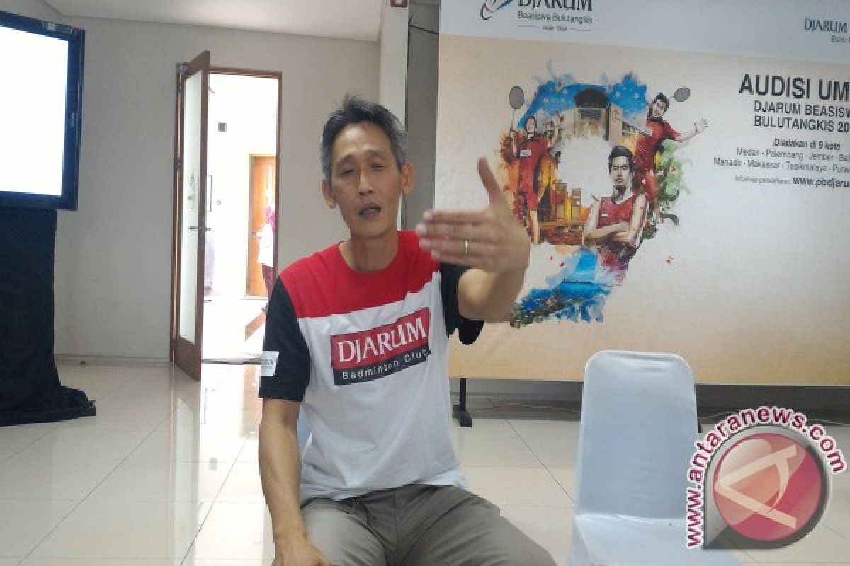 62 peserta audisi Djarum jalani tes kebugaran