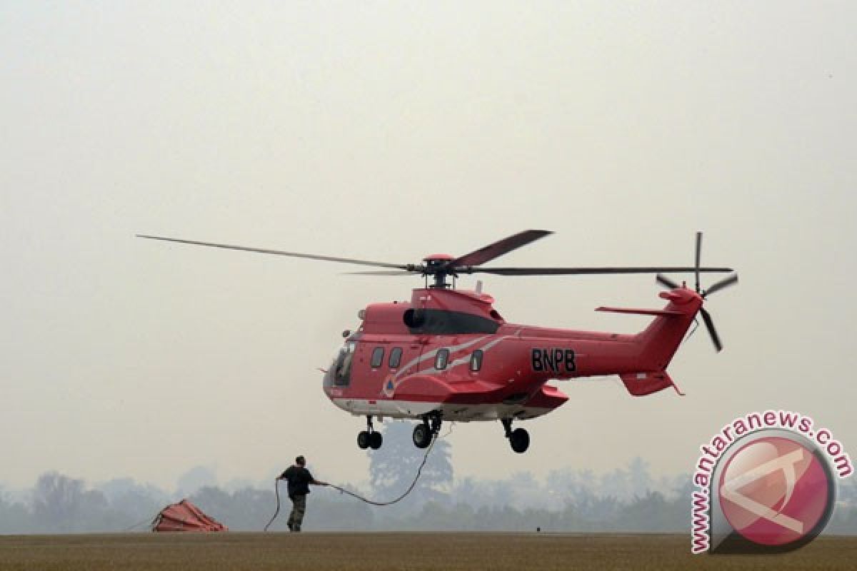 Lanud Pekanbaru hentikan pengoperasian Super Puma