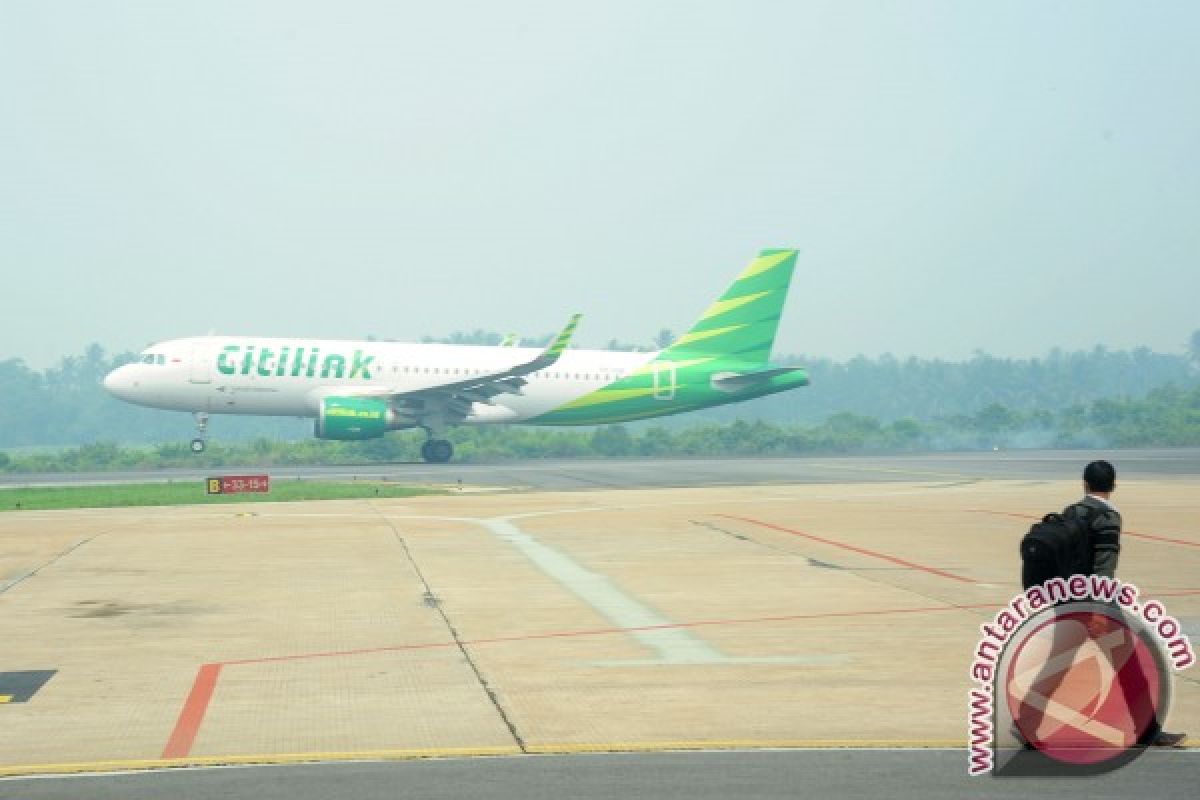 Citilink Bebaskan Kargo Logistik Kesehatan Kabut Asap