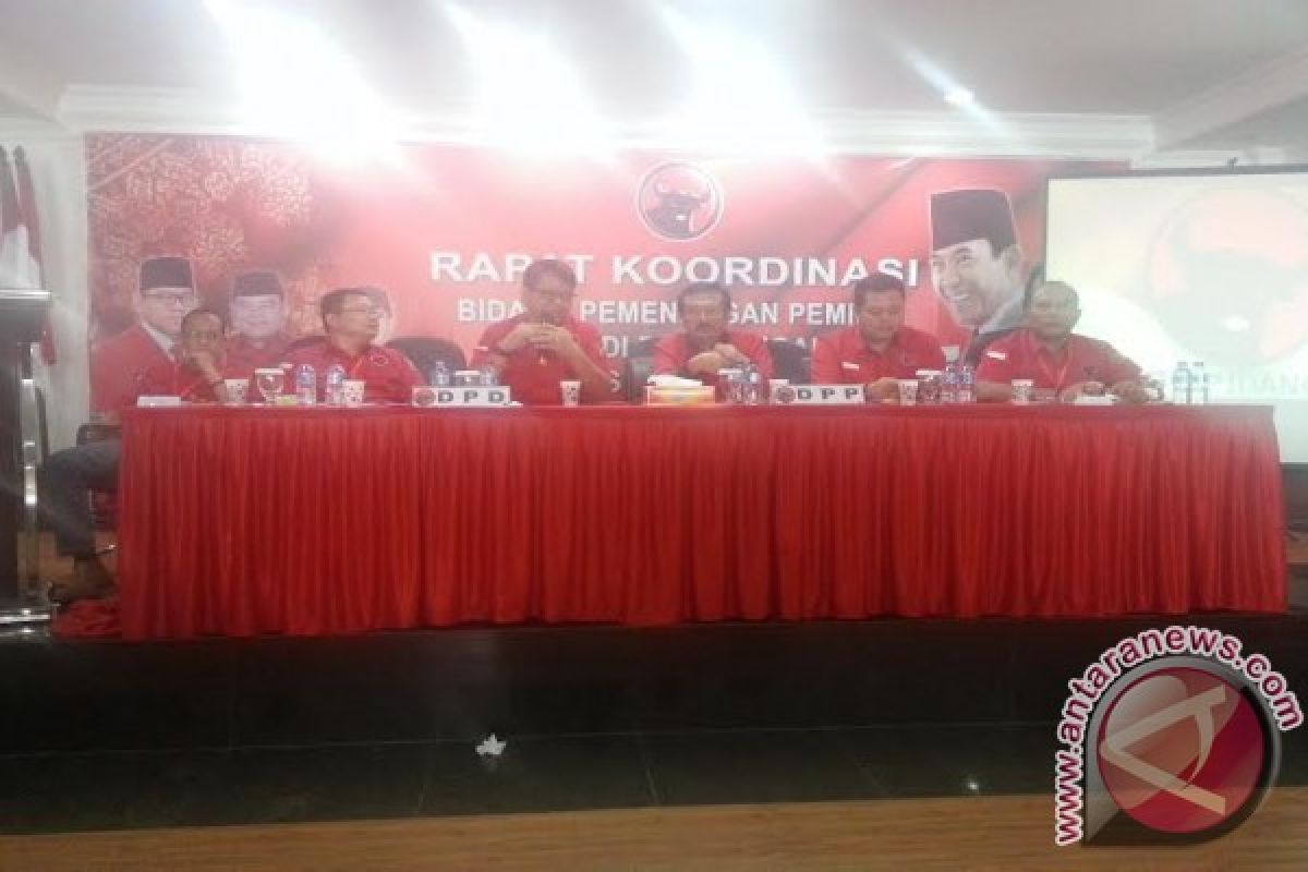 PDIP Sumsel rapat koordinasi pemenangan Pemilu 