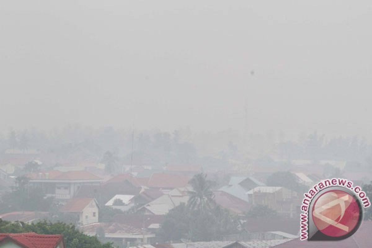 Kabut asap landa Aceh Barat