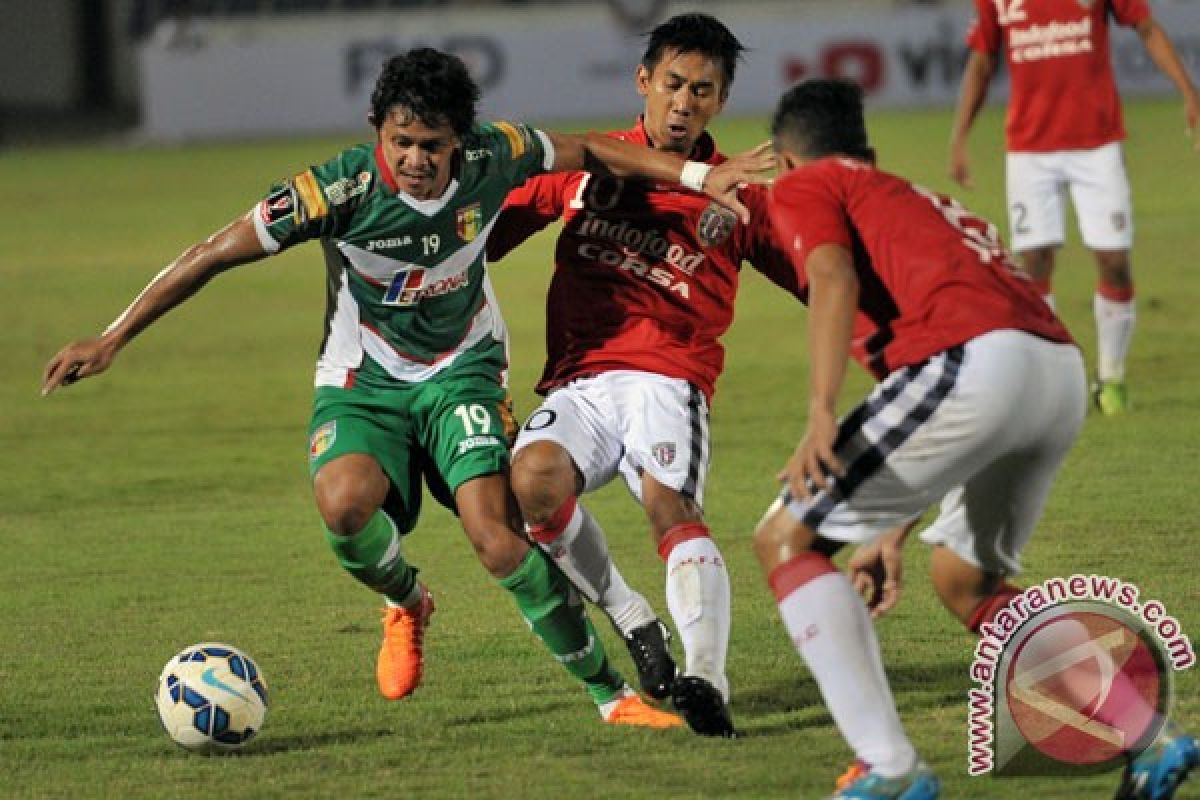 Bali United imbangi permainan Mitra Kukar 2-2