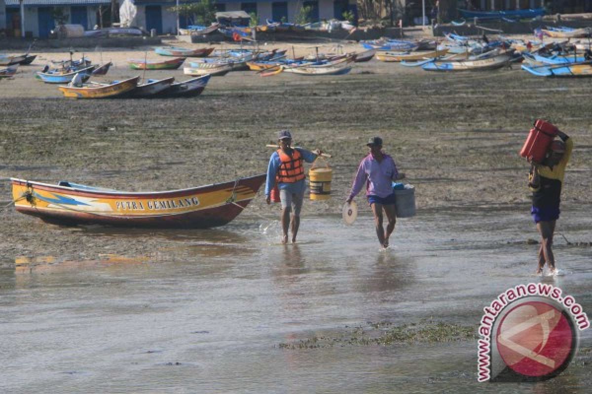 Nelayan Pacitan Keluhkan Pendangkalan Pantai Tawangsari