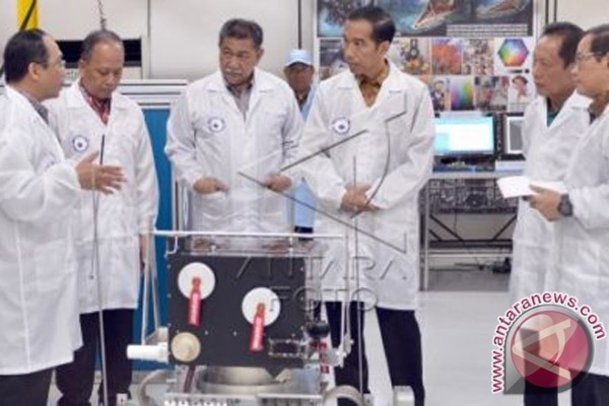 President Inaugurates Lapan-A2 Satellite