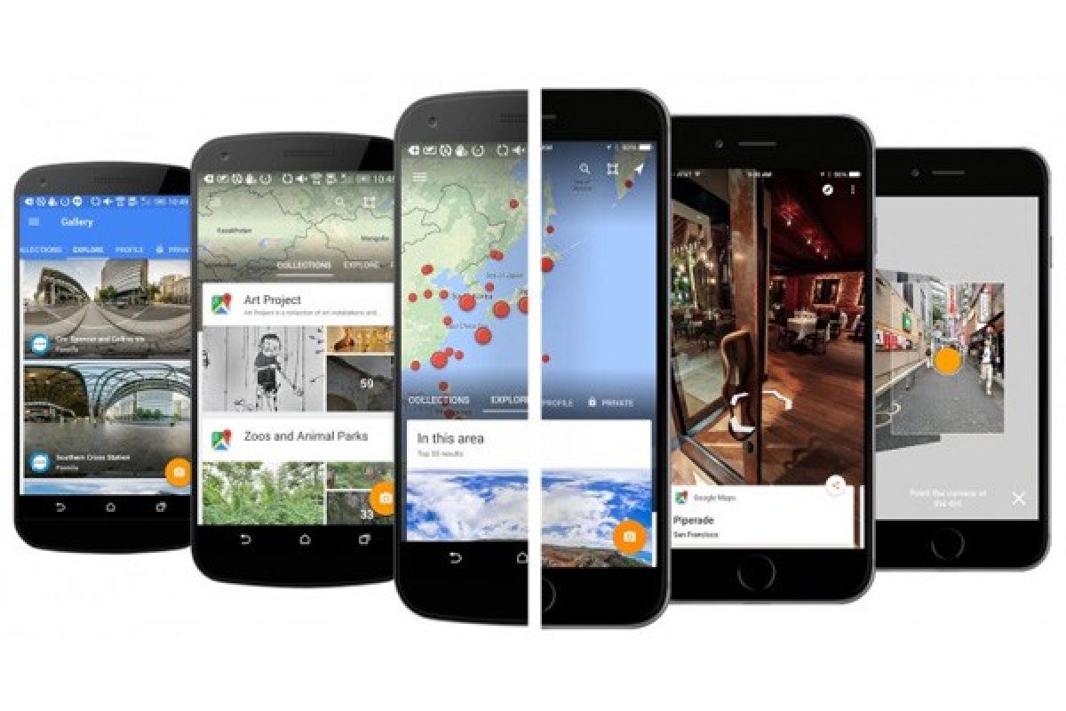 Google luncurkan dan perbaharui aplikasi Street View