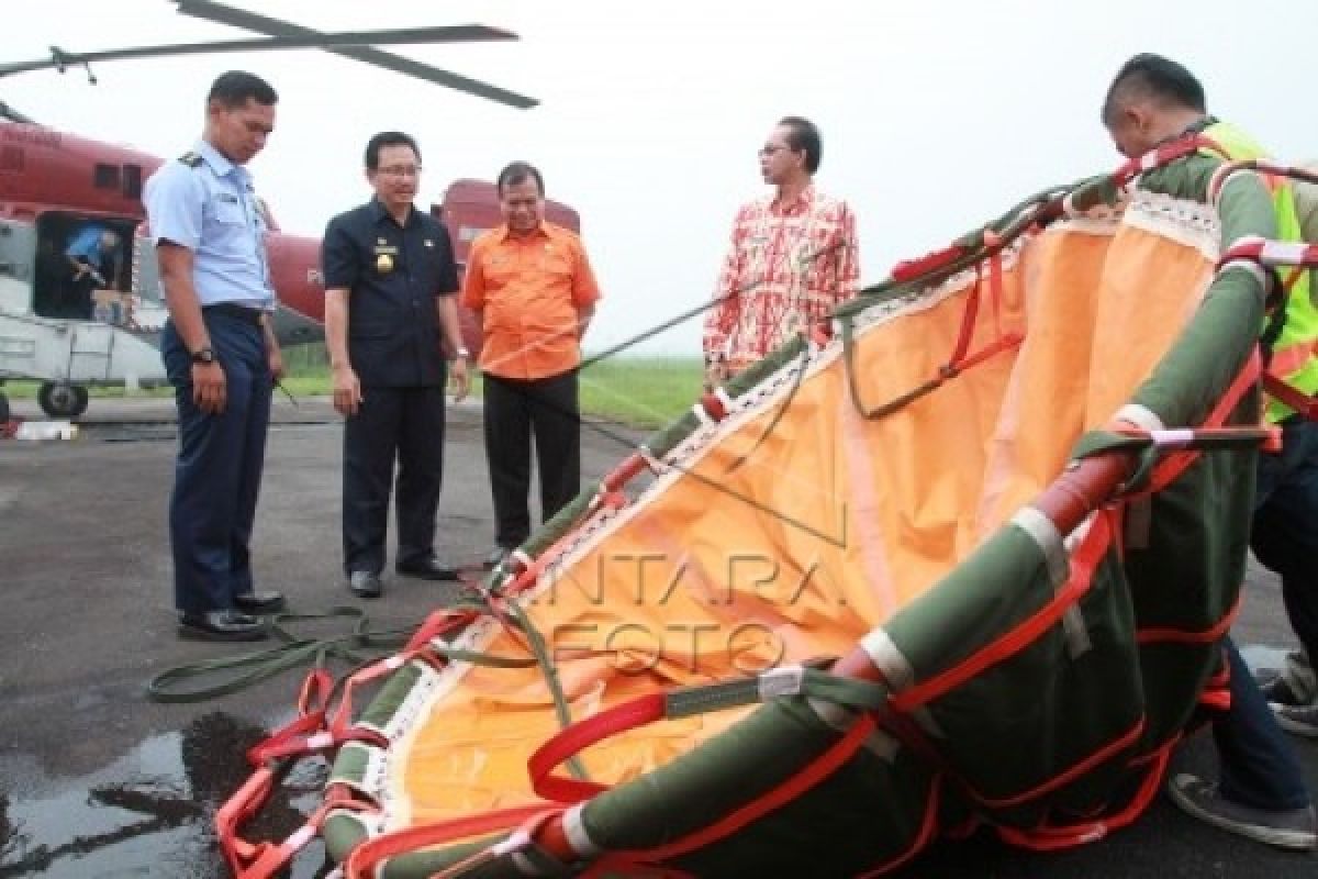 Helikopter waterbombing BPBD terguncang pasca turbulensi di KKU