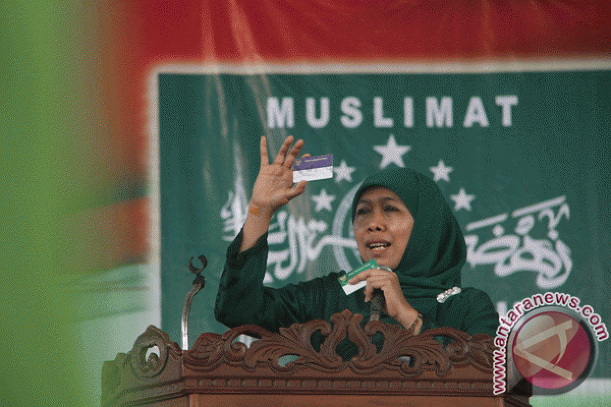 Khofifah: Muslimat NU netral dalam pilkada serentak