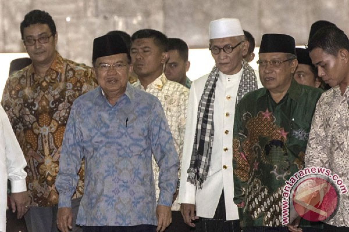 Wapres Kalla inginkan NU berpartisipasi membangun bangsa