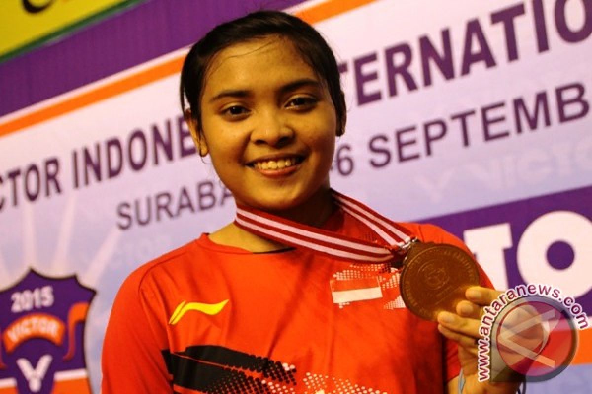 Gregoria Mariska Juarai Tunggal Putri VIIC 2015