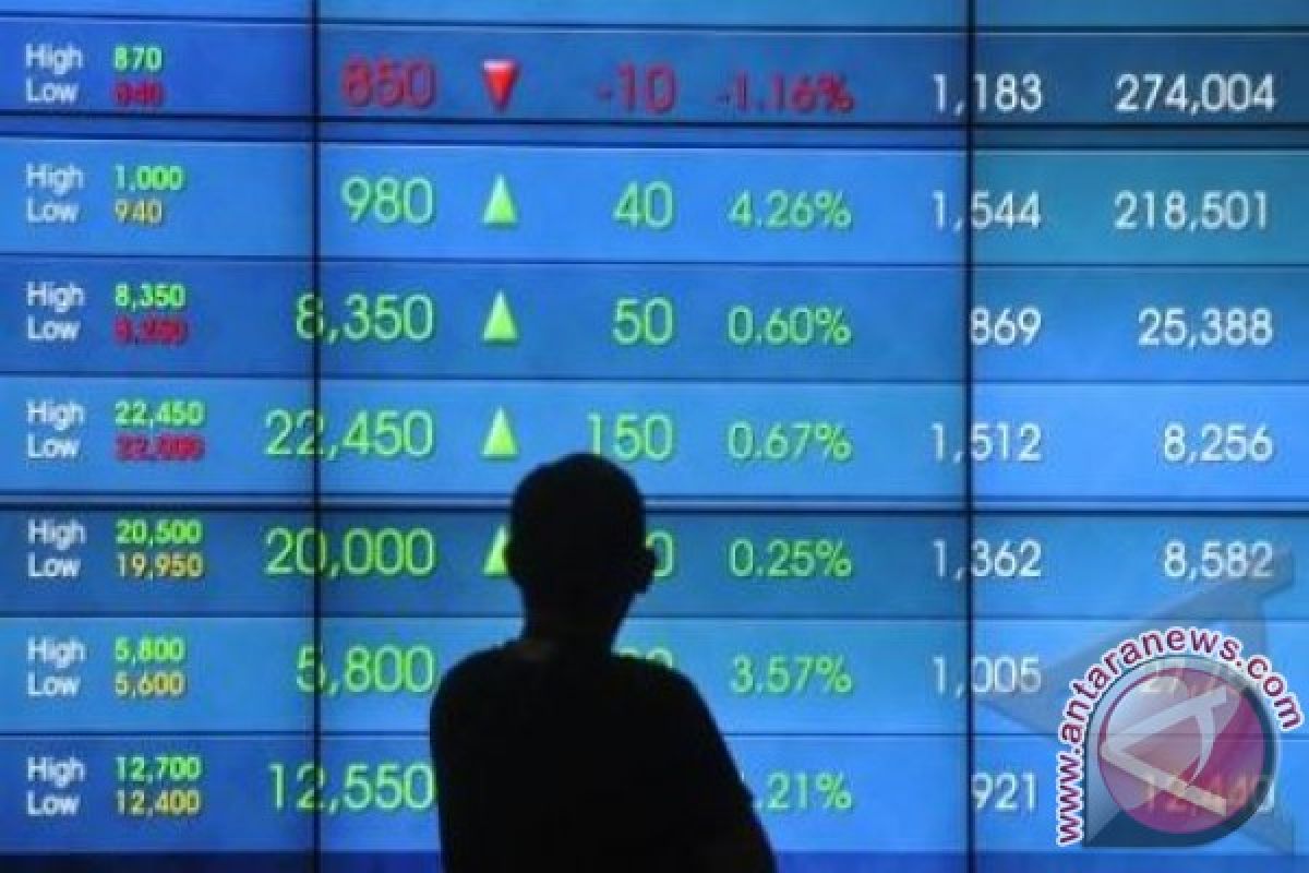 IHSG Senin dibuka menguat 27,36 pion