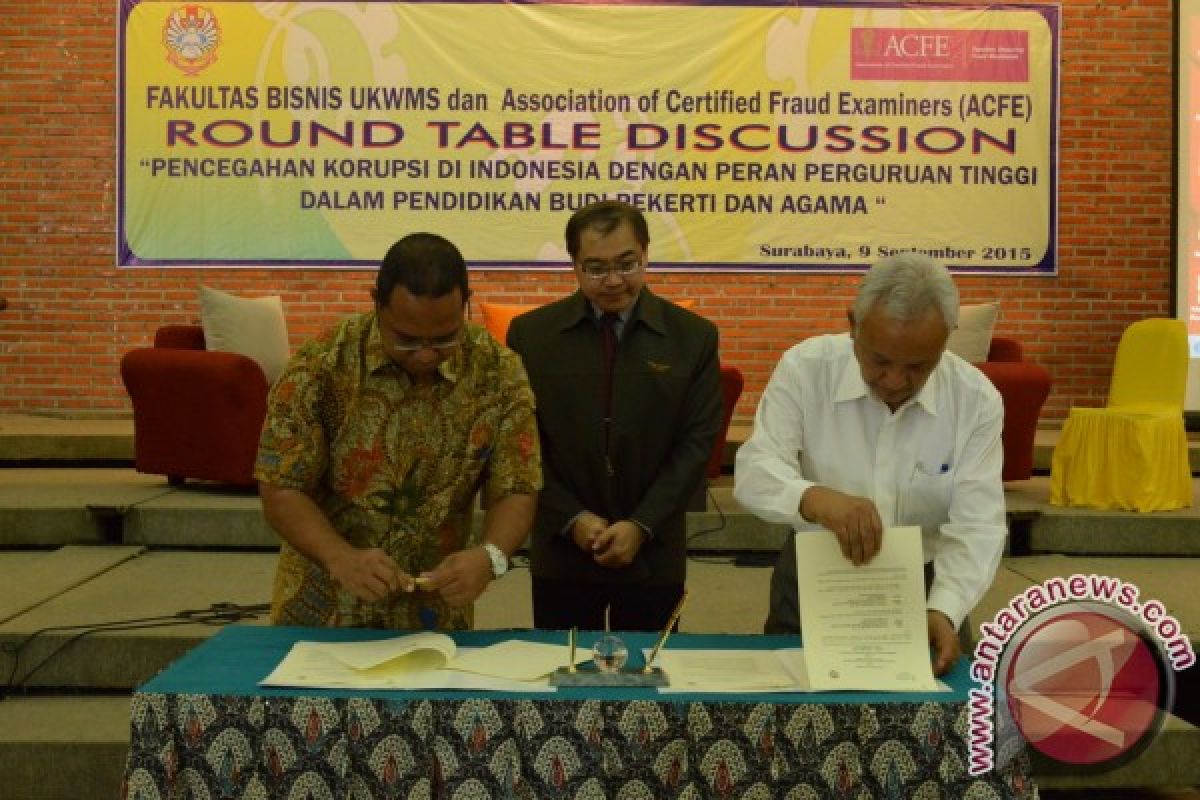 Mahasiswa UKWM Surabaya Belajar Pemberantasan Korupsi Dari KPK