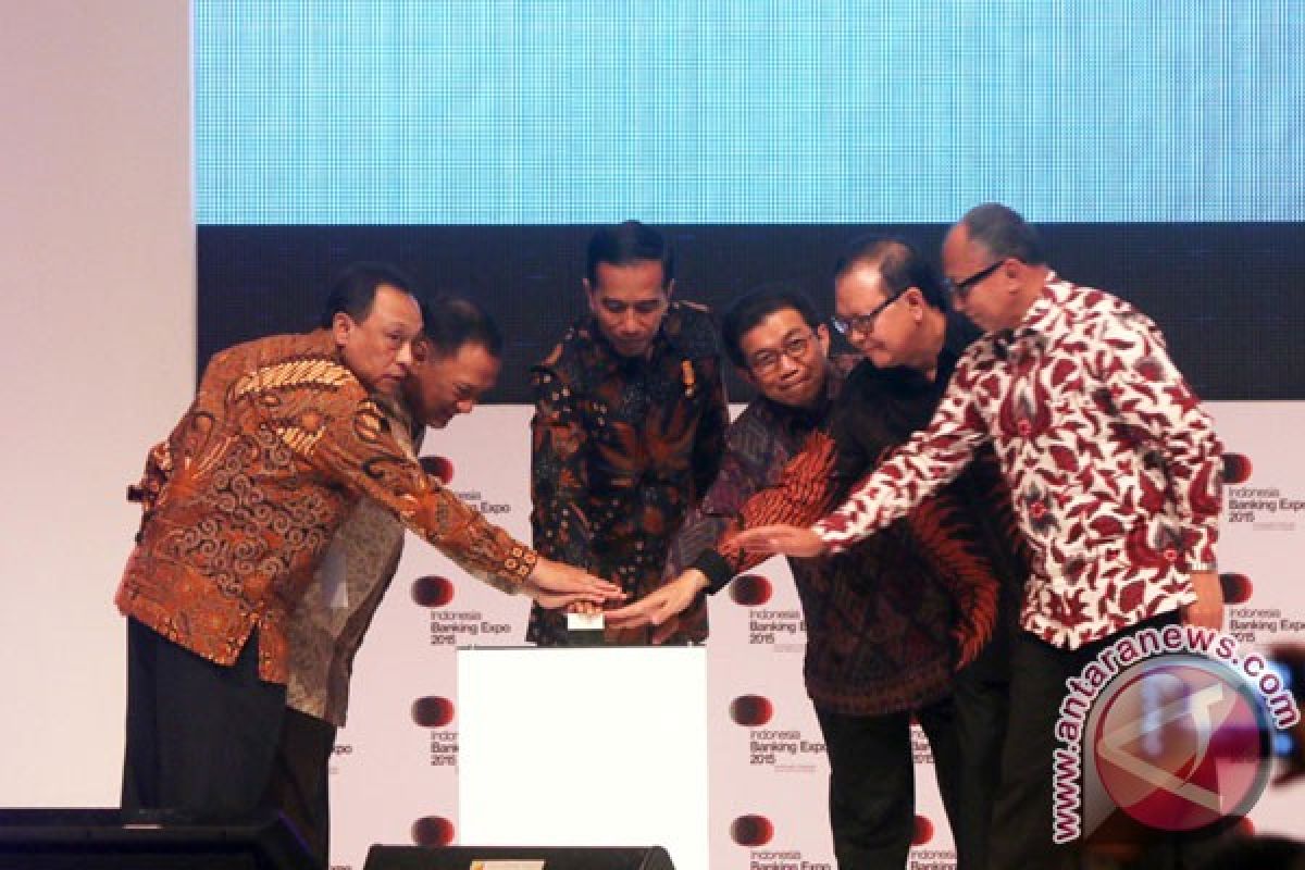 Presiden buka Indonesia Banking Expo 2015