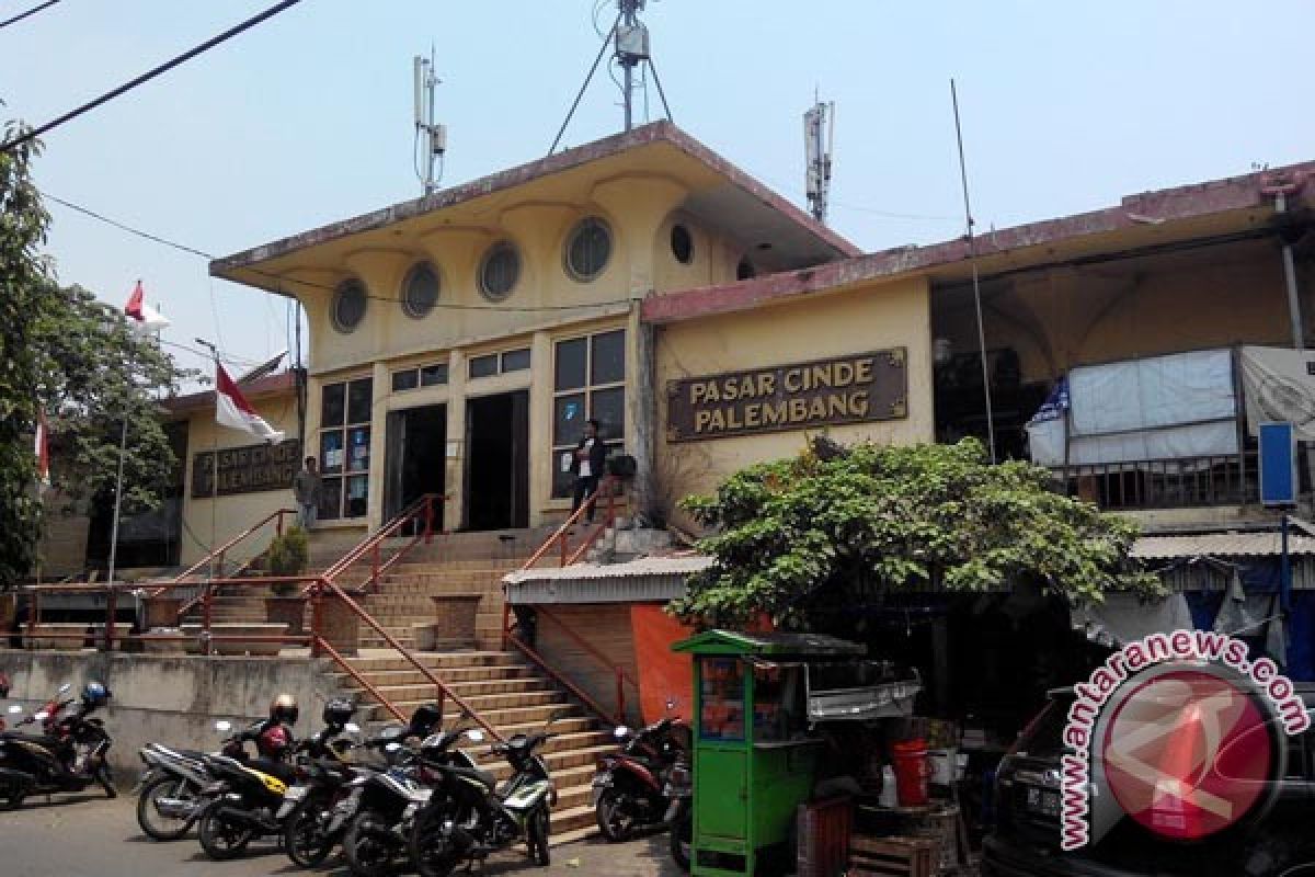 Pasar Cinde Palembang siap dipercantik