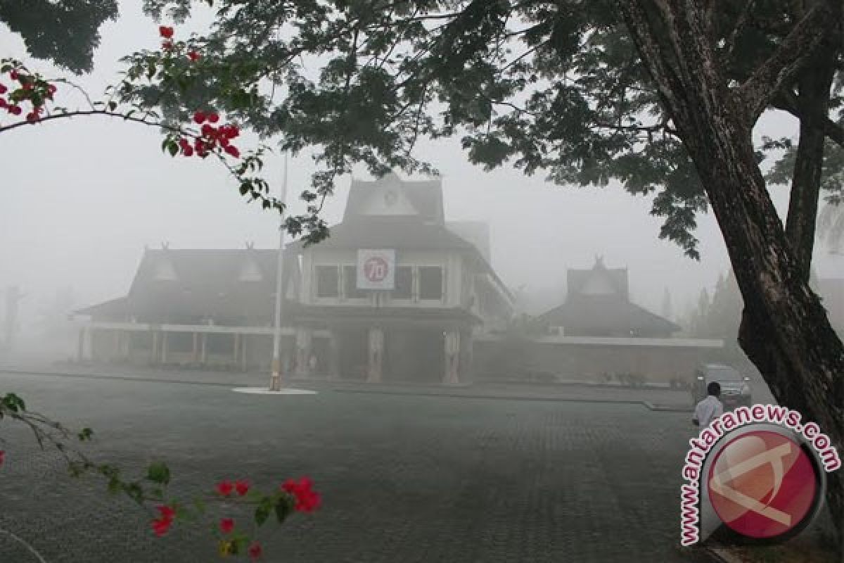 Kabut Asap Di Barito Utara Semakin Parah 