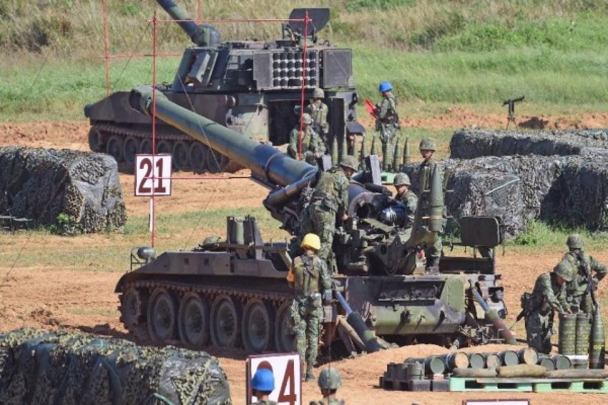 Taiwan wargames against China attack