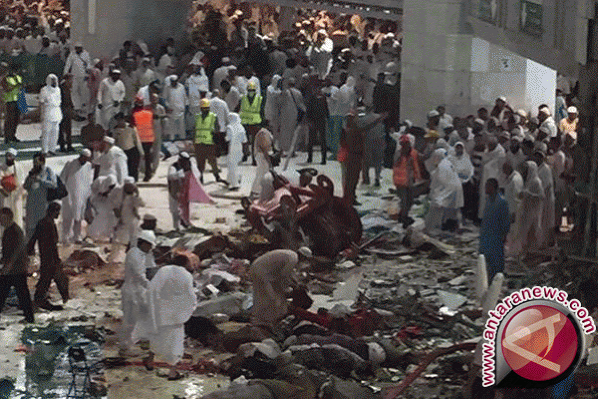 Korban Meninggal Akibat Crane Jatuh di Masjidil Haram Jadi 107