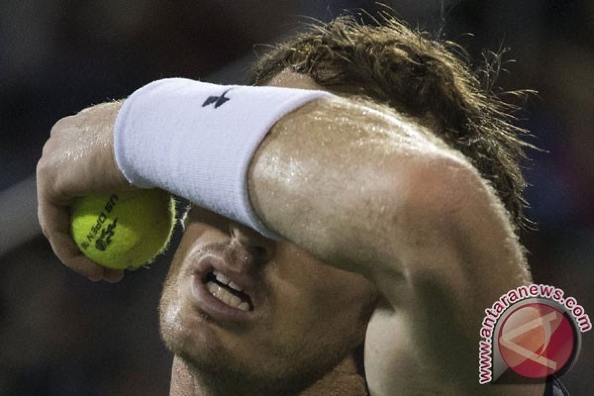 Andy Murray tersungkur di tangan Kevin Anderson