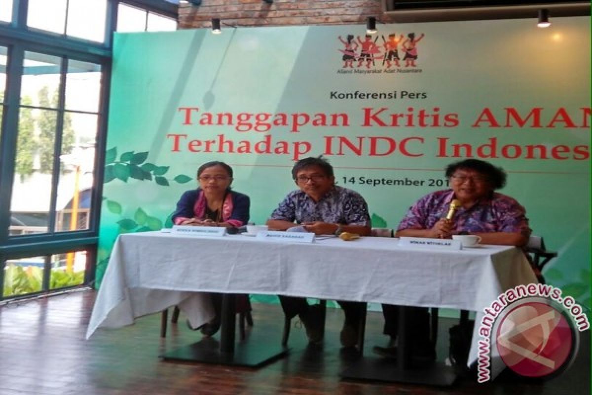 AMAN harap pemerintah akui masyarakat adat dalam INDC  