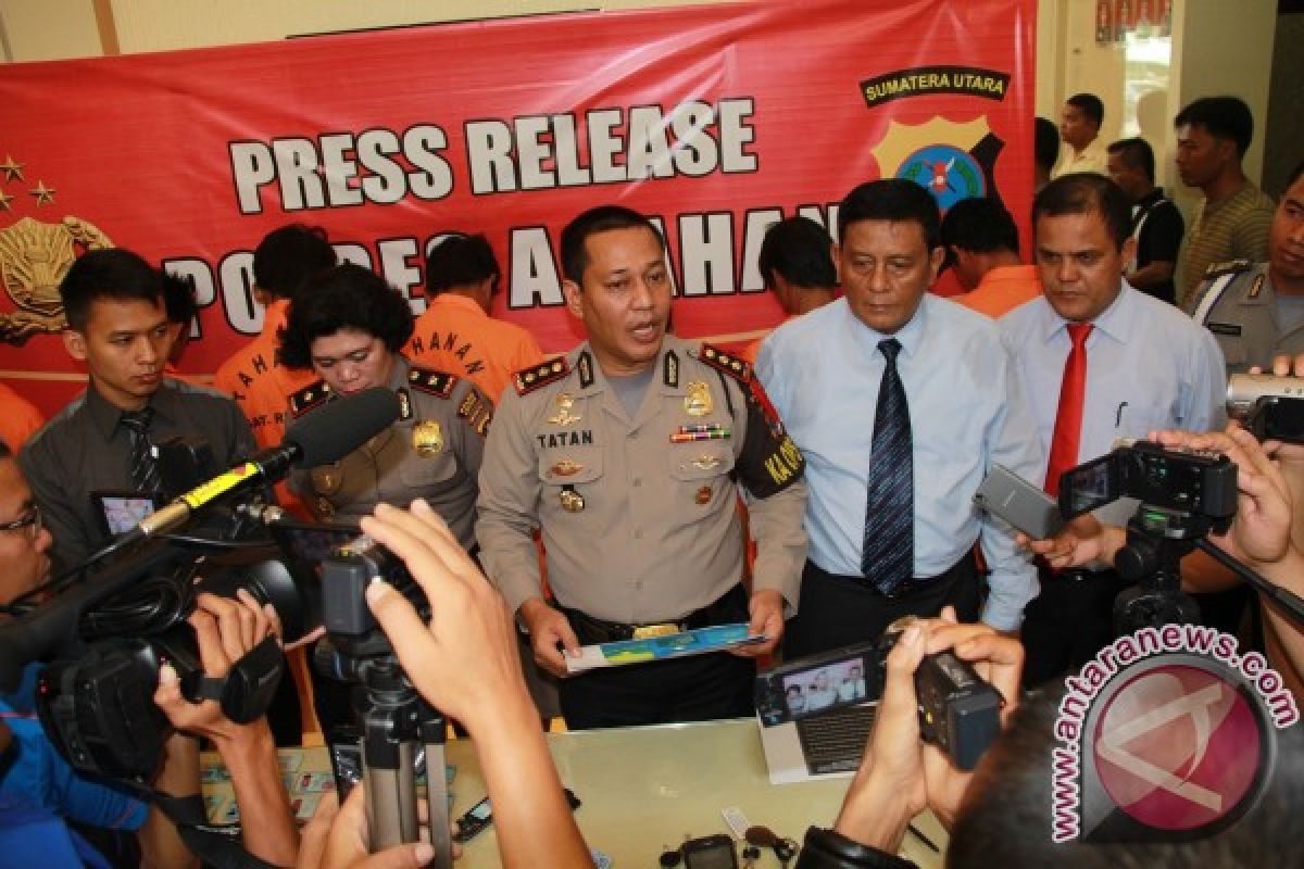 Polres Asahan Ungkap Kasus Curas dan Curanmor