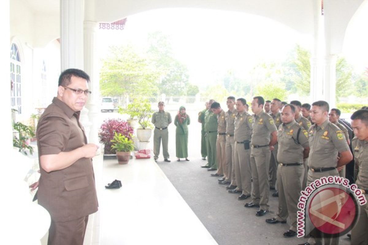 Bupati Minta Satpol PP Lebih Profesional