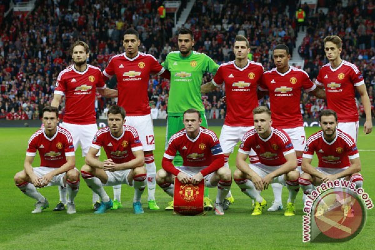 Susunan pemain Manchester United vs Wolfsburg