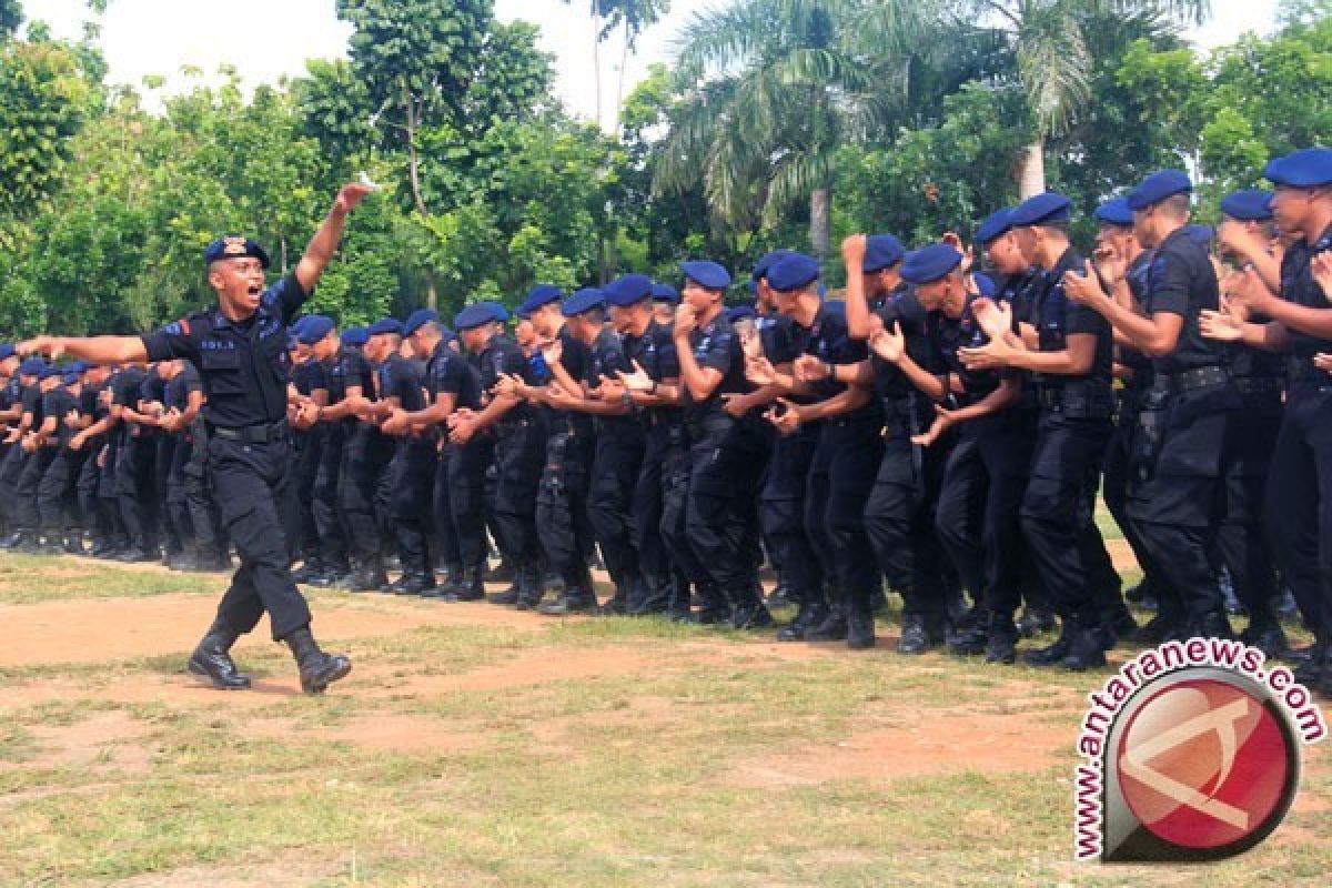 100 Personel Brimob Polda Kalteng Diperbantukan Jaga Freeport