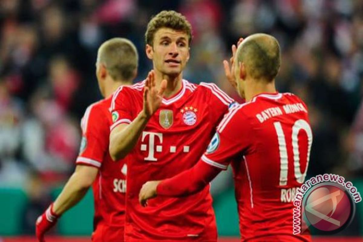 Bayern Munich melaju ke delapan besar  Liga Champions