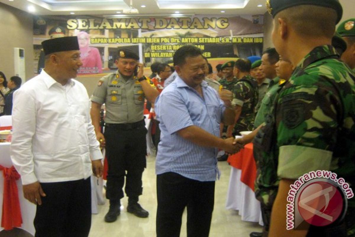 Kapolda Jatim Kunjungi Daerah Rawan Konflik Pilkada