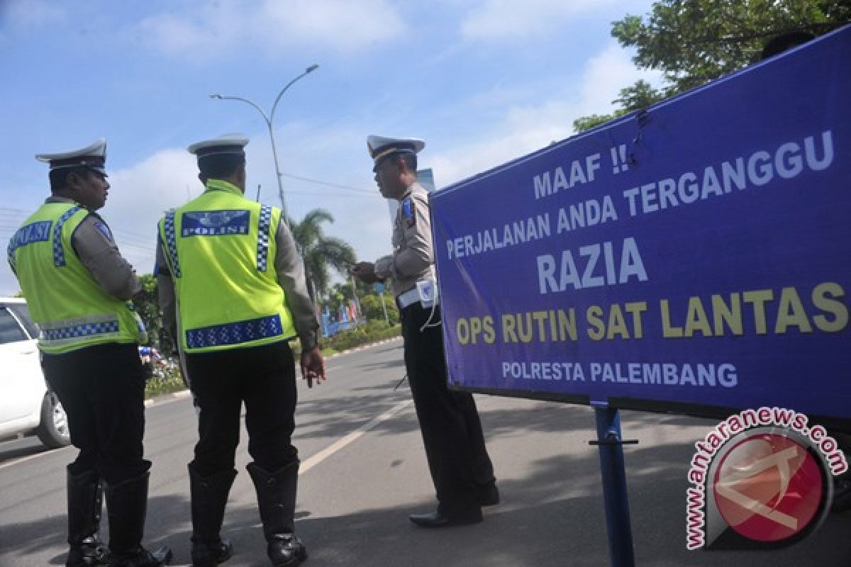 Sabhara Tim Walet OKU amankan lalu lintas dalam kota