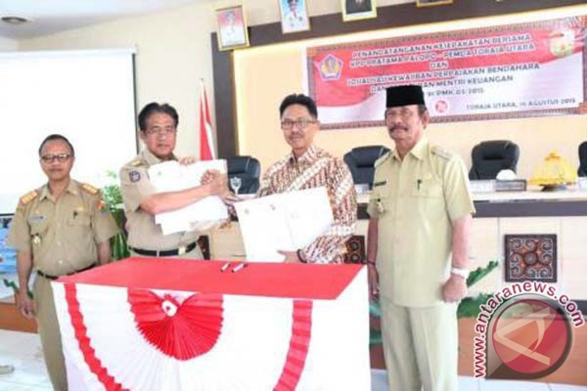 KPP pratama Palopo Mou dengan Pemkab Torut