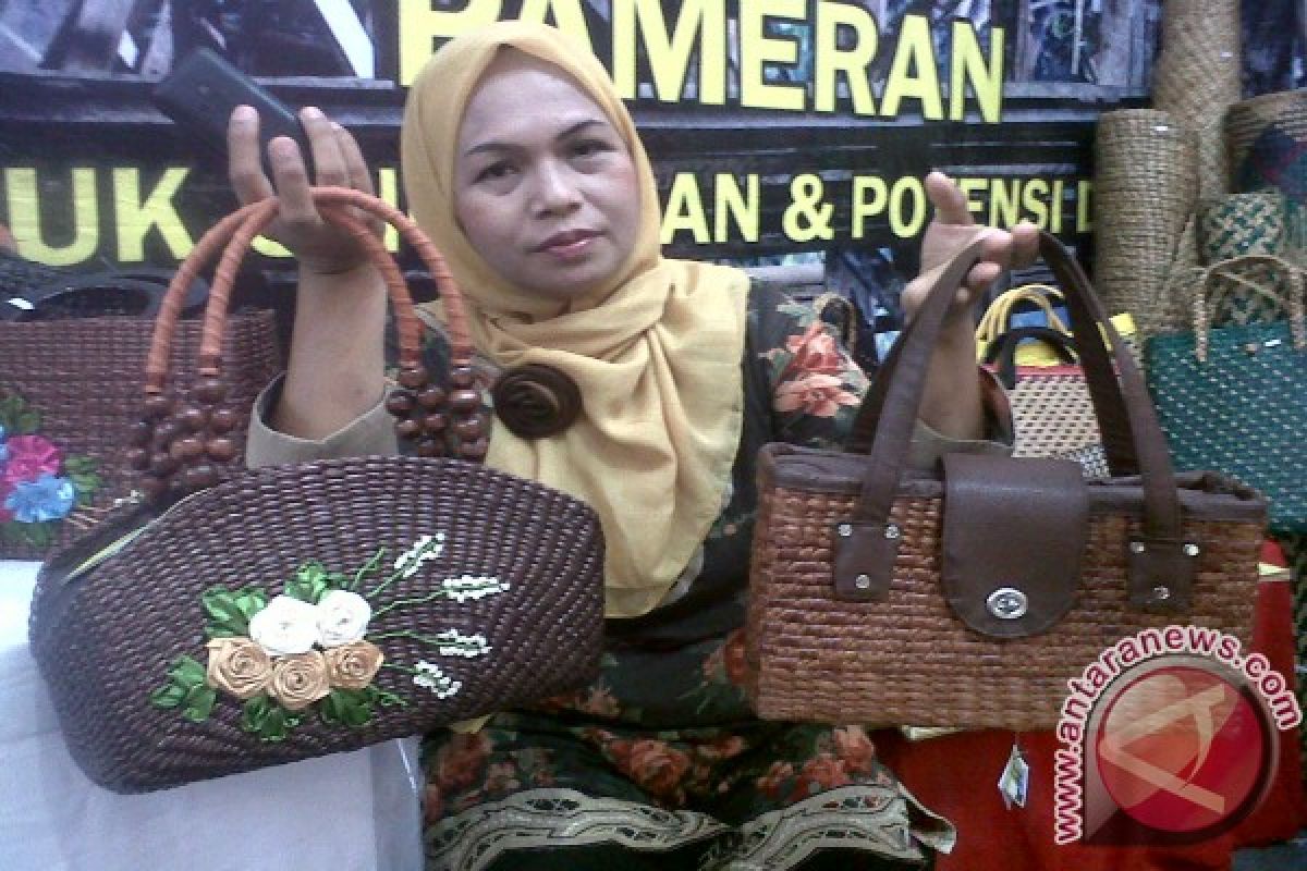 BI committed to developing water hyacinth crafts in Gorontalo