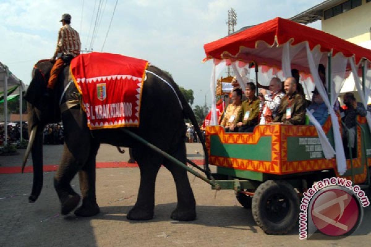 Gajah Lampung siap sambut obor Asian Games