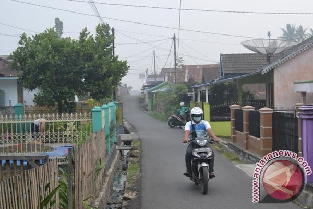 Kecamatan Kota Mukomuko kembali diselimuti kabut asap