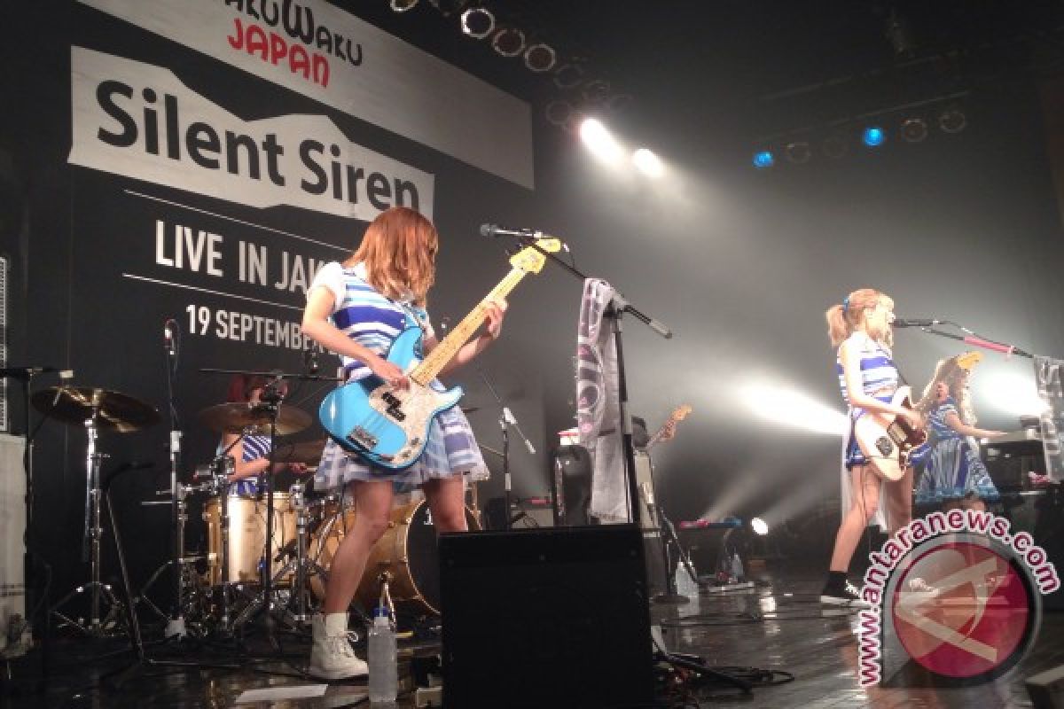 Band Jepang Silent Siren menyapa Jakarta 