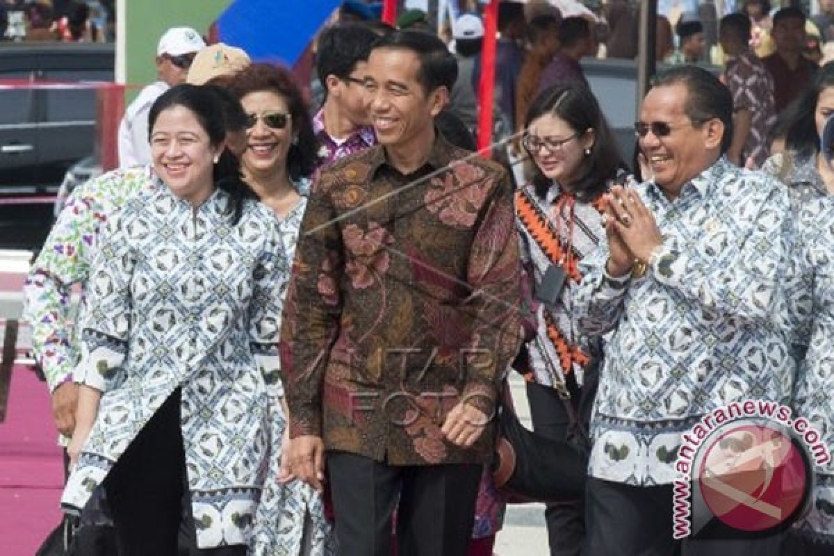 Presiden Tiba di Lokasi Sail Tomini