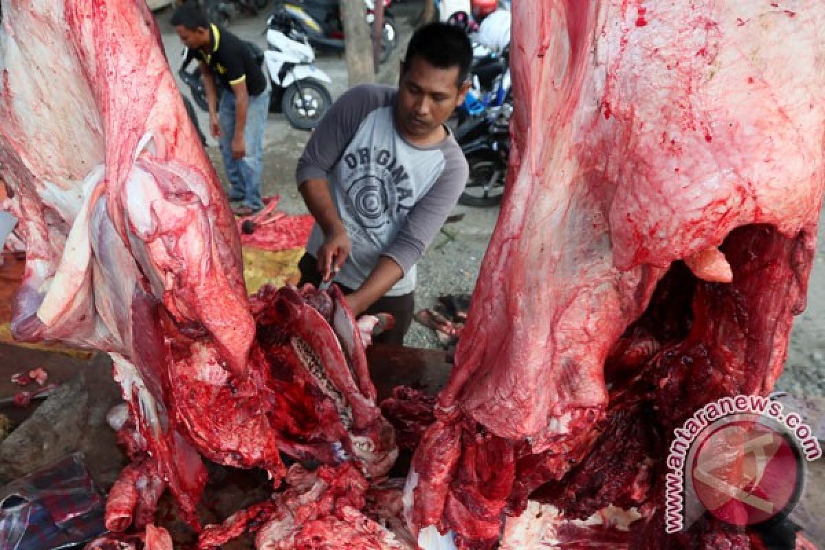 Jelang Idul Adha, harga daging sapi Rp160 ribu/Kg