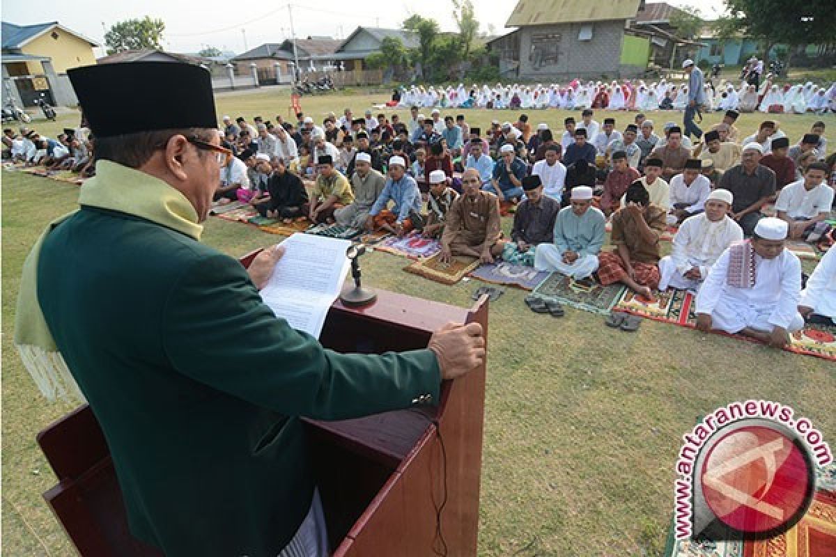 Khatib Ajak Jemaah Saling Memaafkan