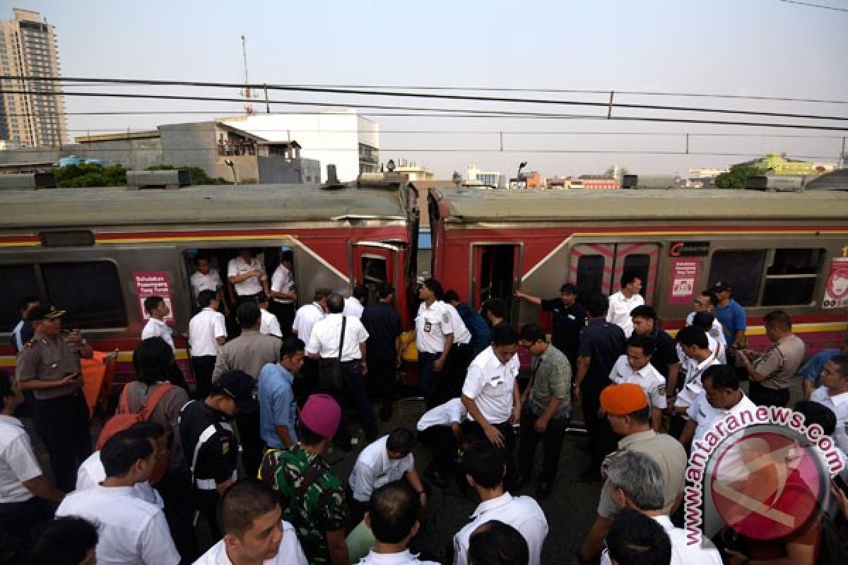 Polda Metro tunggu penyelidikan KNKT soal kecelakaan KRL